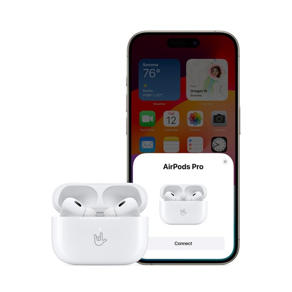AirPods Pro (2nd generation) with MagSafe Charging Case (USB‑C)